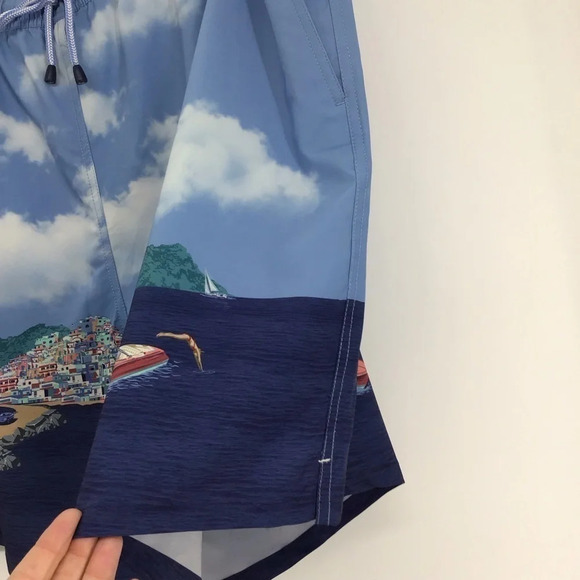 Peter Millar Men’s Rain showers Road To Riviera Beach Swim Trunks NWOT Size XL - Picture 4 of 10